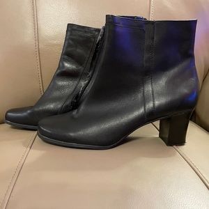 St. John’s Bay Black Ankle Boots - Size 11